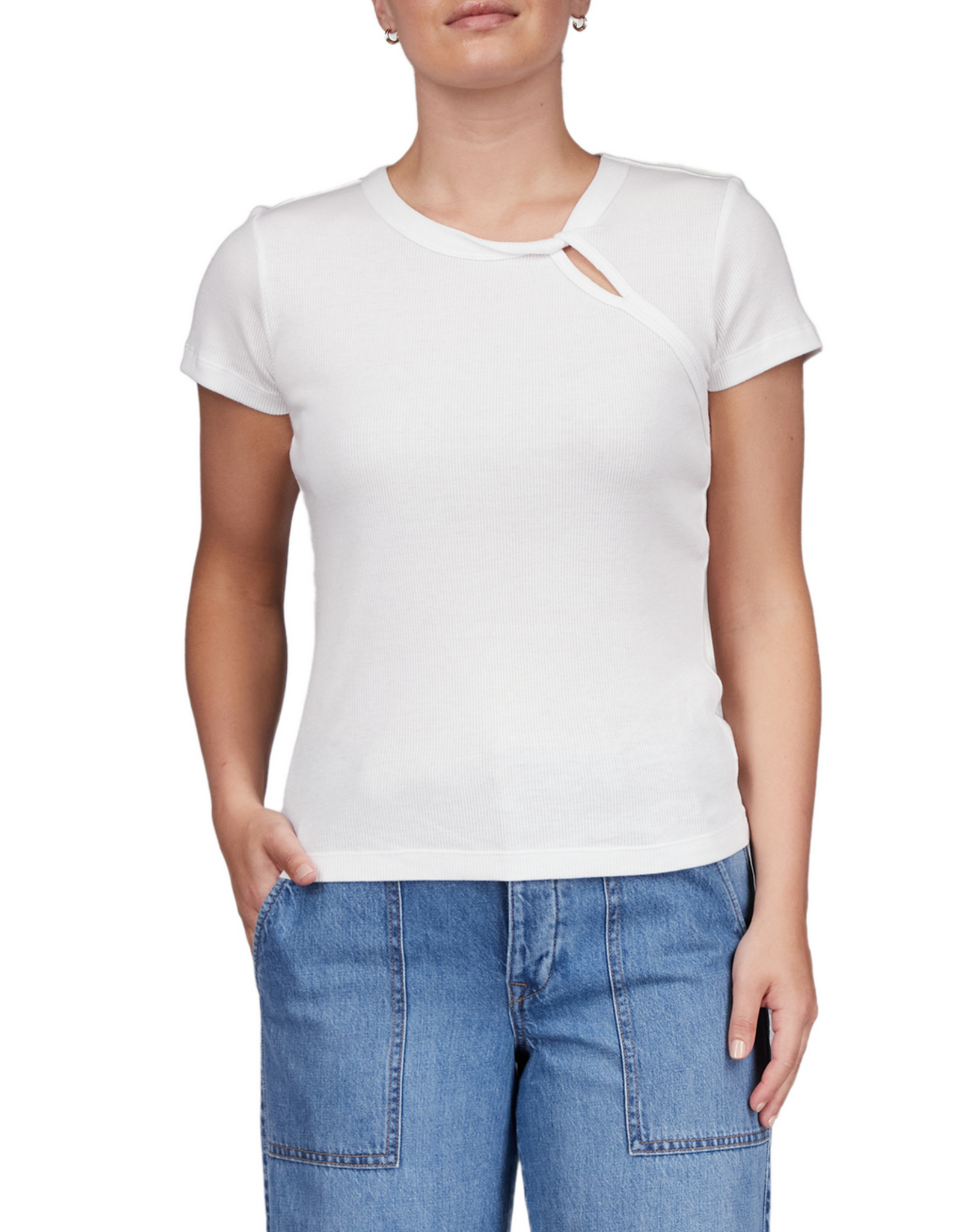 SANCTUARY:: CUT OUT T-SHIRT