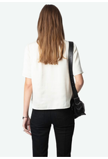 Zadig & Voltaire ZADIG & VOLTAIRE:: TOPHER RUCHED SATIN TOP Zadig & Voltaire ZADIG & VOLTAIRE:: TOPHER RUCHED SATIN TOP