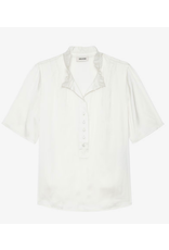 Zadig & Voltaire ZADIG & VOLTAIRE:: TOPHER RUCHED SATIN TOP Zadig & Voltaire ZADIG & VOLTAIRE:: TOPHER RUCHED SATIN TOP