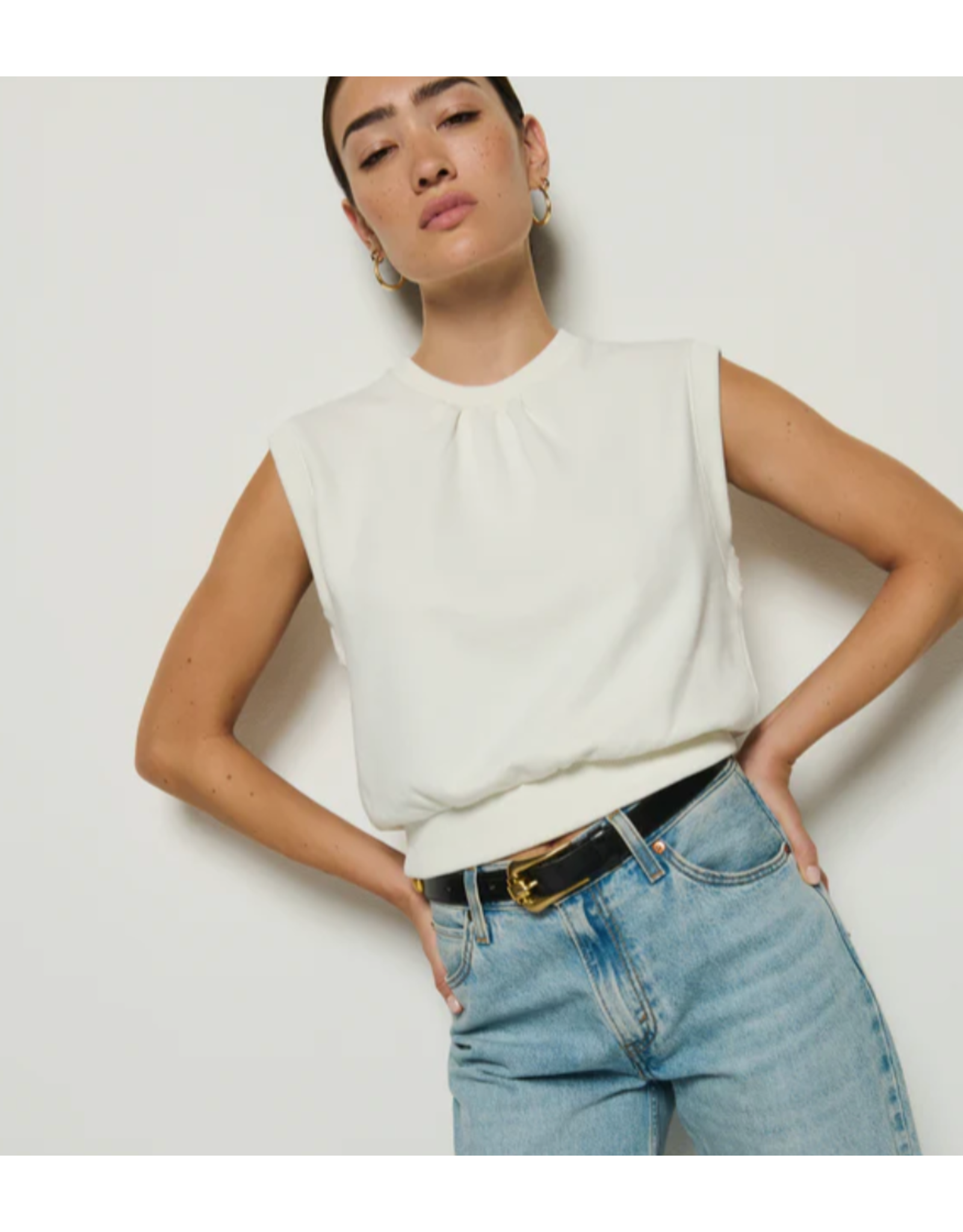 NATION LTD NATION:: BILLIE TANK SWEATSHIRT