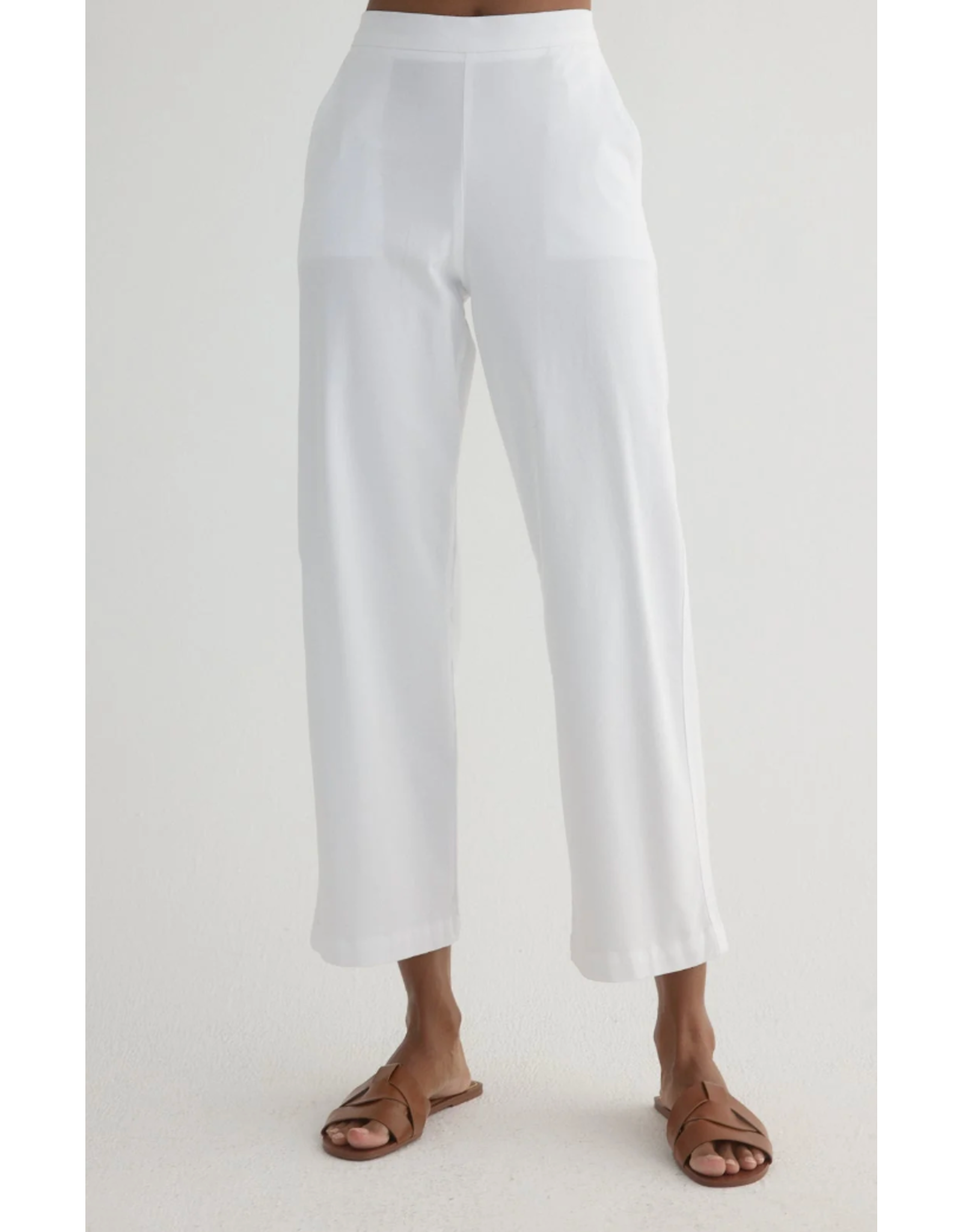 BELLA DAHL BELLA DAHL:: CATALINA CLEAN FRONT WIDE LEG
