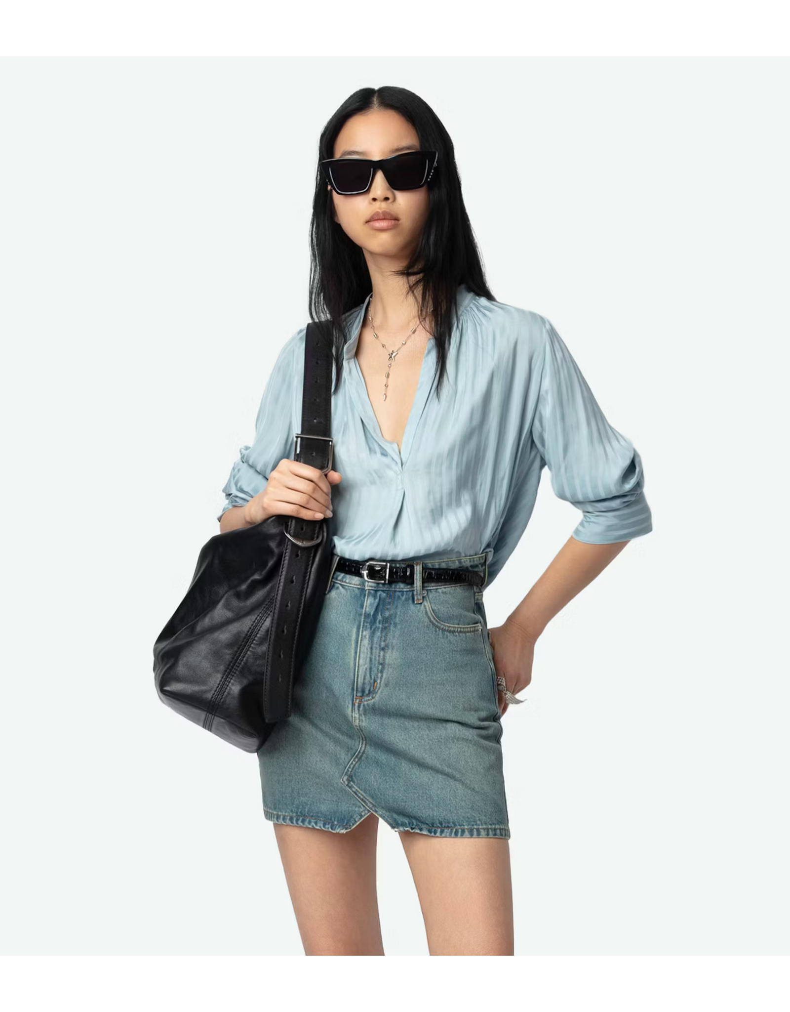 Zadig & Voltaire ZADIG & VOLTAIRE:: TINK SATIN BLOUSE