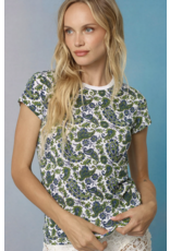 GOLDIE GOLDIE:: SUMMER PAISLEY RINGER TEE