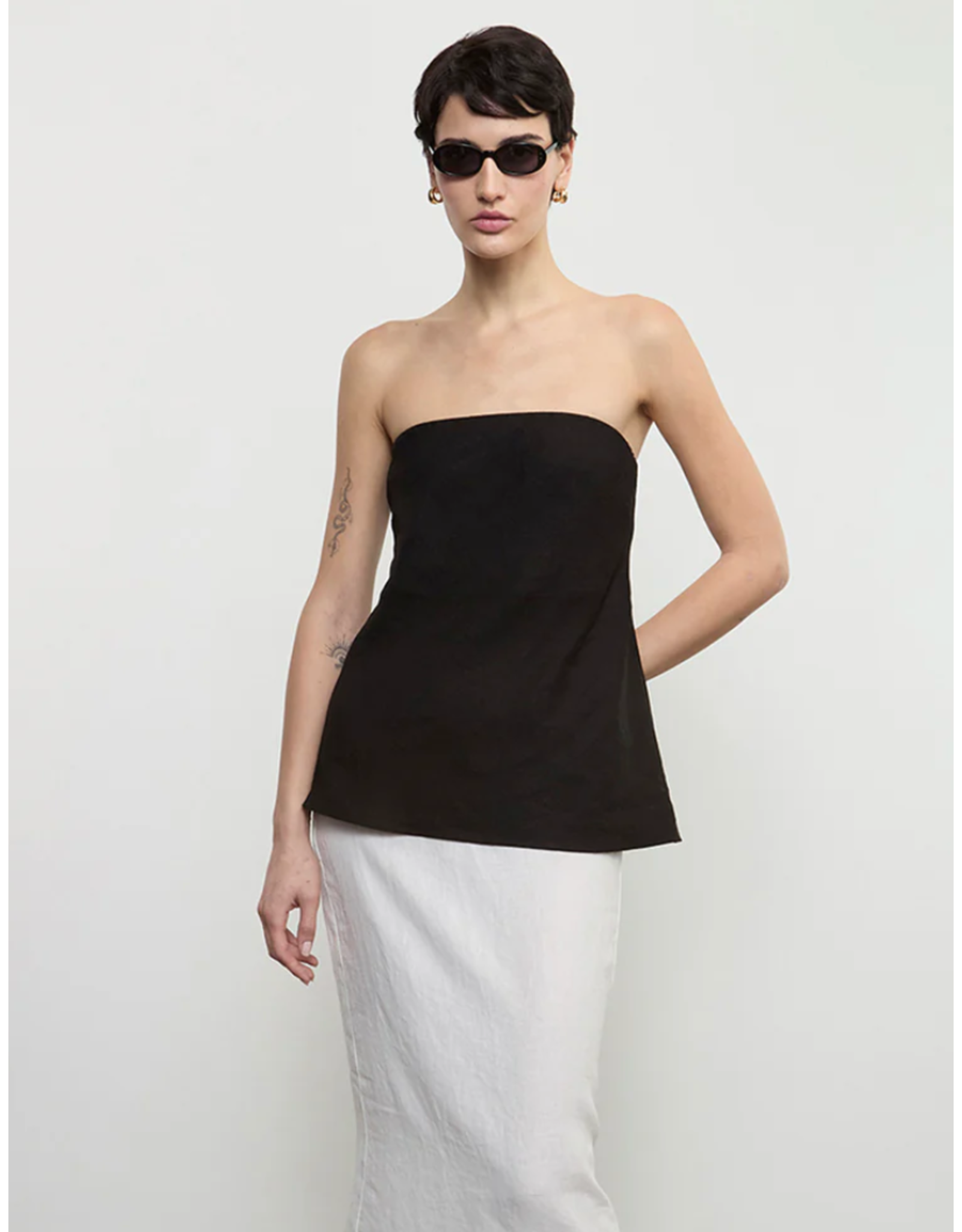 ENZA COSTA ENZA COSTA:: LINEN STRAPLESS TUNIC
