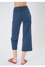 Marrakech MARRAKECH:: PALMA STRETCH TWILL CROP WIDE LEG