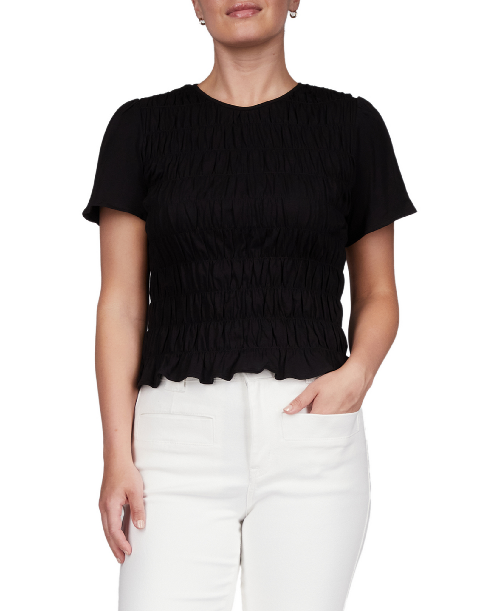 SANCTUARY:: BETTER TOGETHER SMOCKED TOP