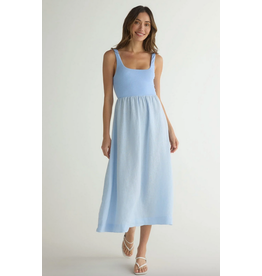 BELLA DAHL BELLA DAHL:: SLEEVELESS KNIT COMBO DRESS