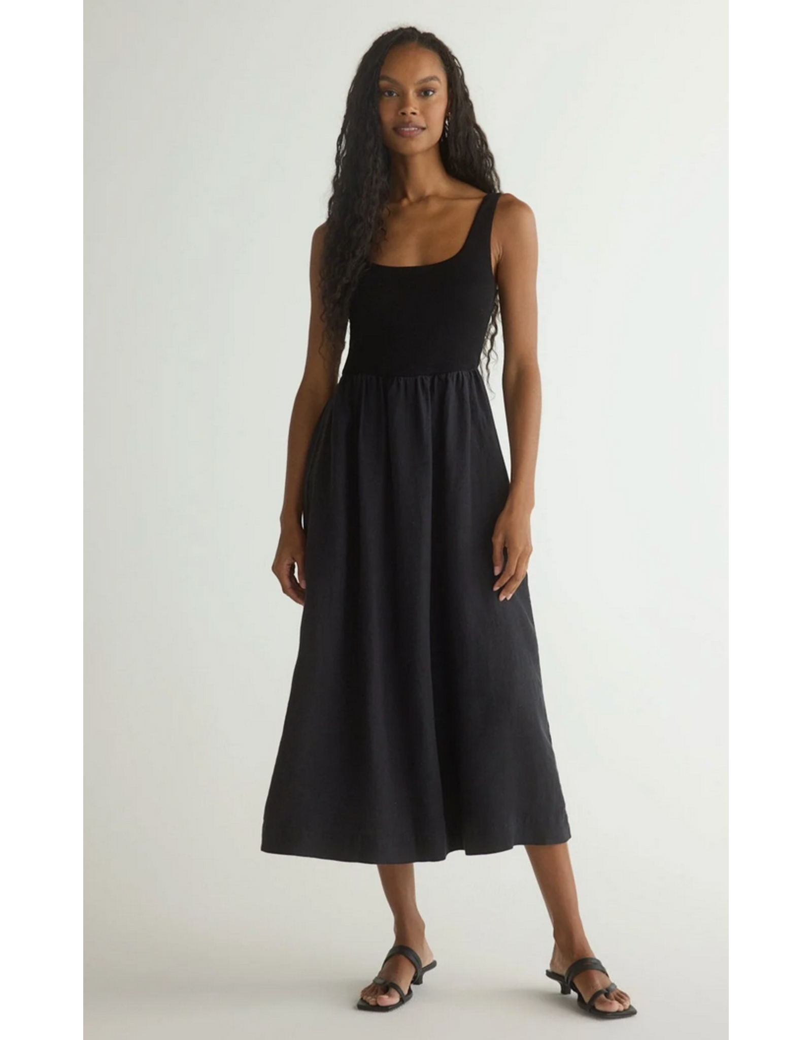 BELLA DAHL BELLA DAHL:: SLEEVELESS KNIT COMBO DRESS