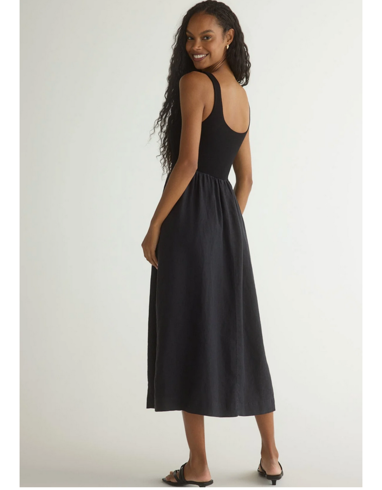 BELLA DAHL BELLA DAHL:: SLEEVELESS KNIT COMBO DRESS