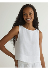BELLA DAHL BELLA DAHL:: SLEEVELESS BOATNECK SPLIT BACK