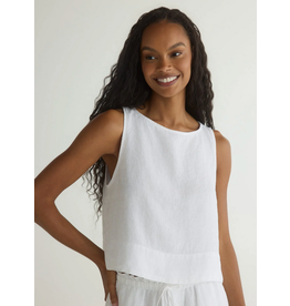 BELLA DAHL BELLA DAHL:: SLEEVELESS BOATNECK SPLIT BACK
