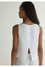 BELLA DAHL BELLA DAHL:: SLEEVELESS BOATNECK SPLIT BACK