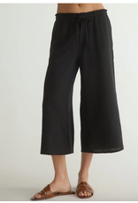 BELLA DAHL BELLA DAHL:: RUFFLE WAIST WIDE LEG CROP