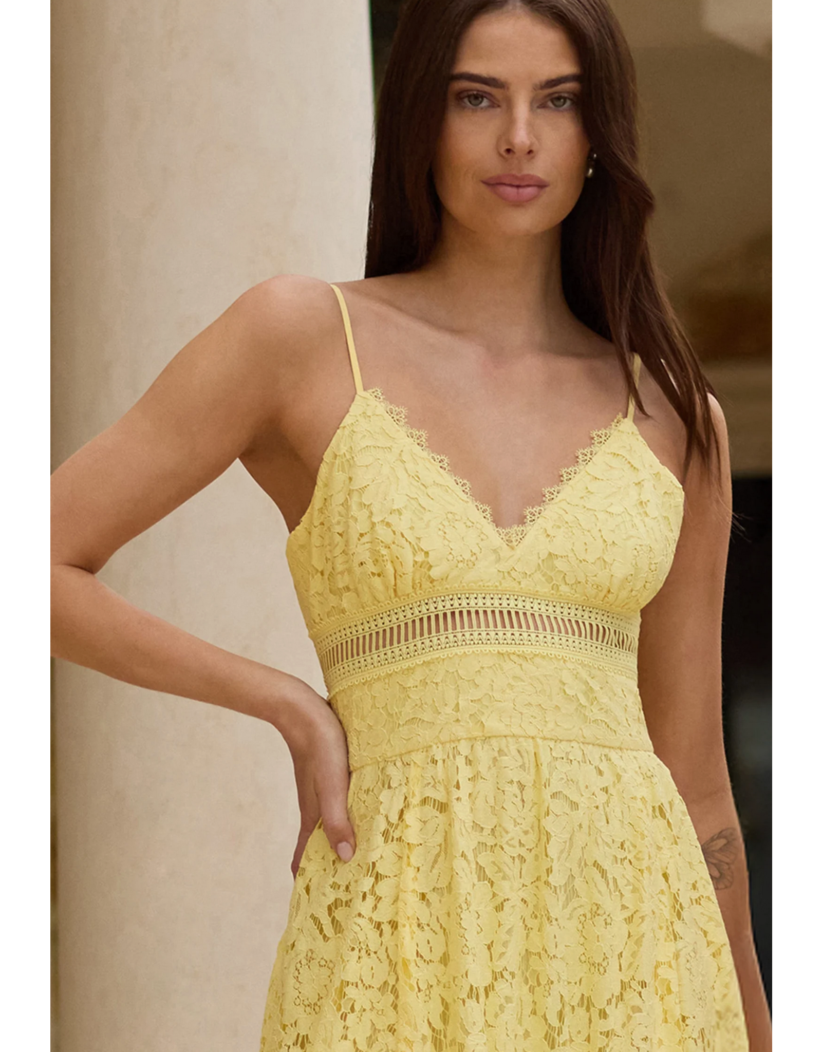 Generation Love GENERATION LOVE:: EMMA LACE MAXI DRESS