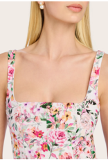 Generation Love GENERATION LOVE:: COURTNEY FLORAL LINEN DRESS