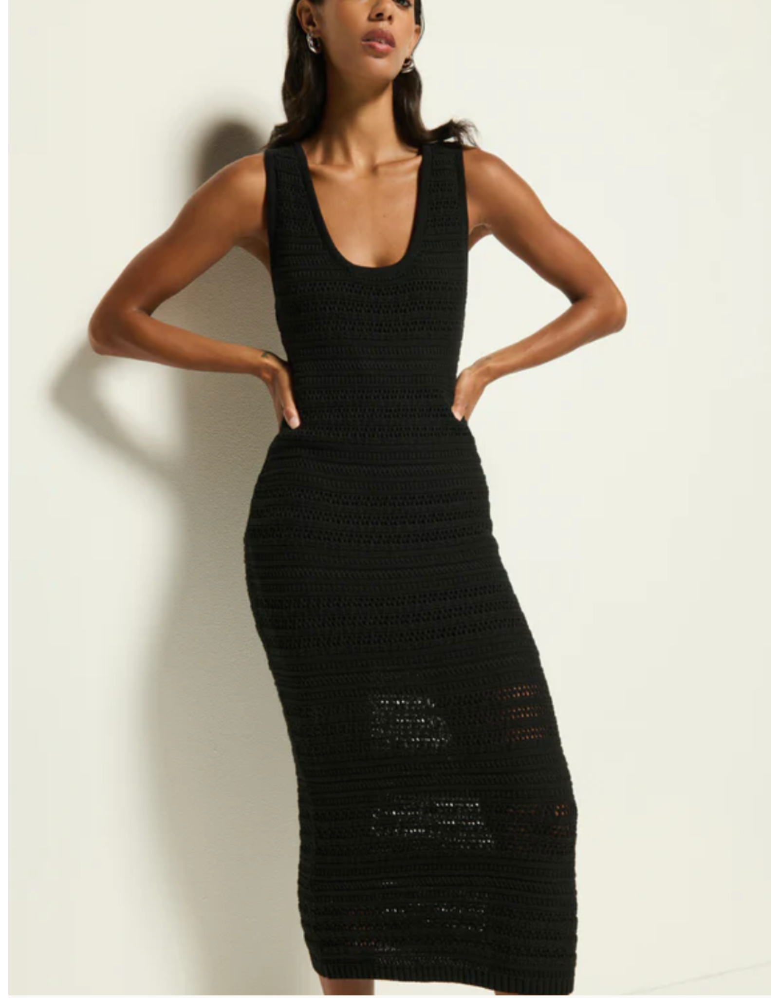 NATION LTD NATION:: CARRER SWEATER MIDI DRESS