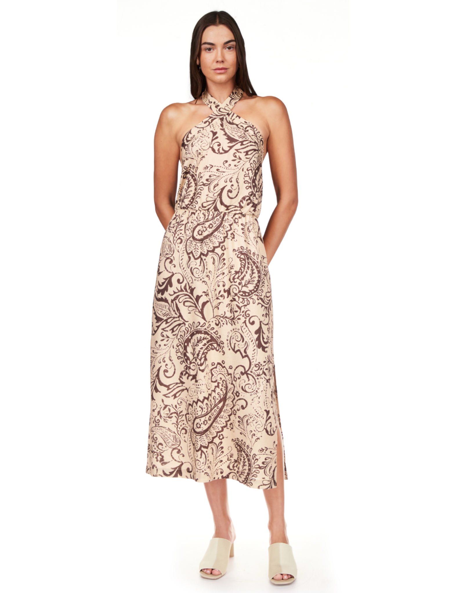 SANCTUARY:: HAVANA NIGHTS HALTER DRESS