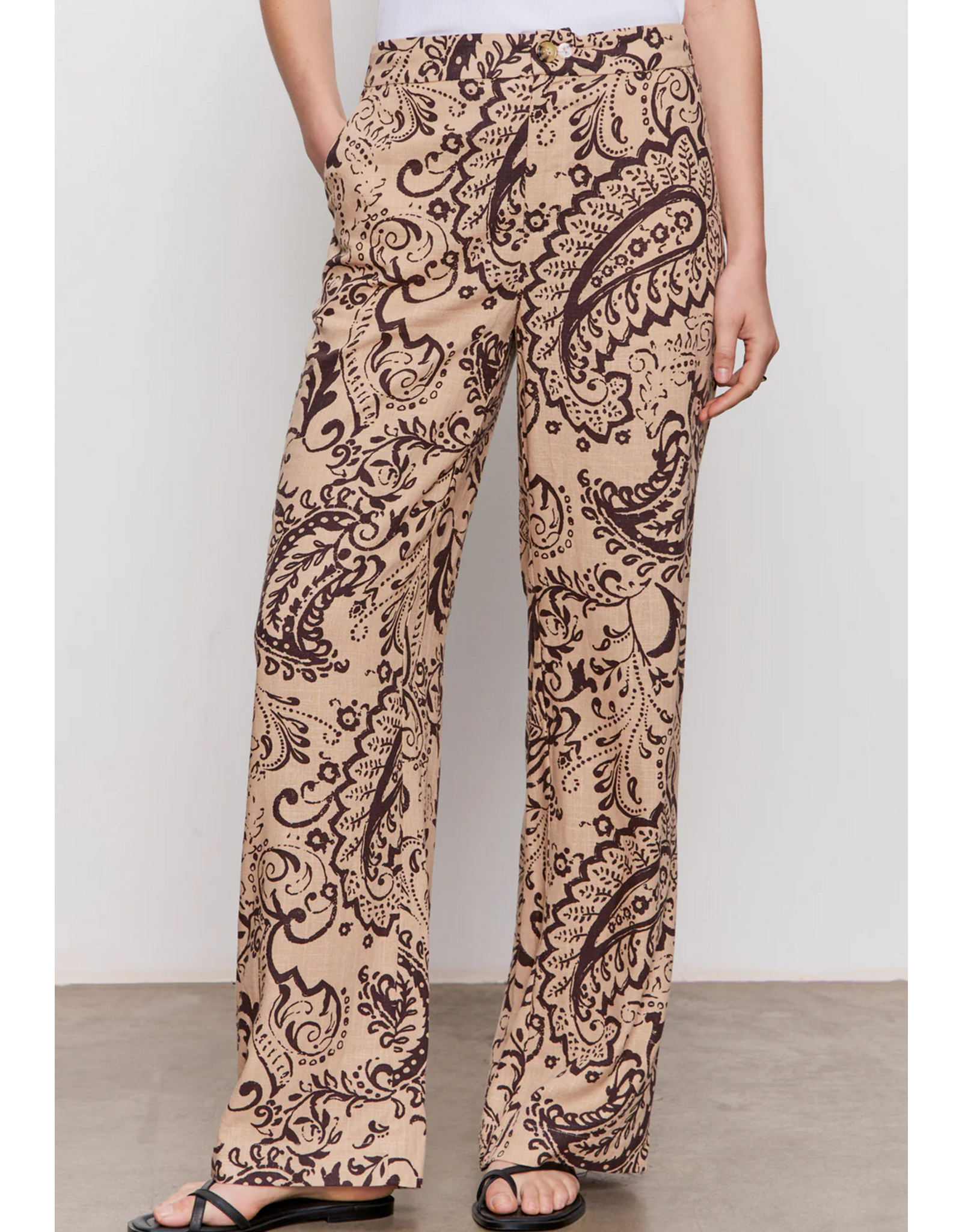 SANCTUARY:: SOFT SEMI HIGH RISE TROUSER
