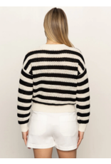 SANCTUARY:: OPEN KNIT BOMBER JACKET