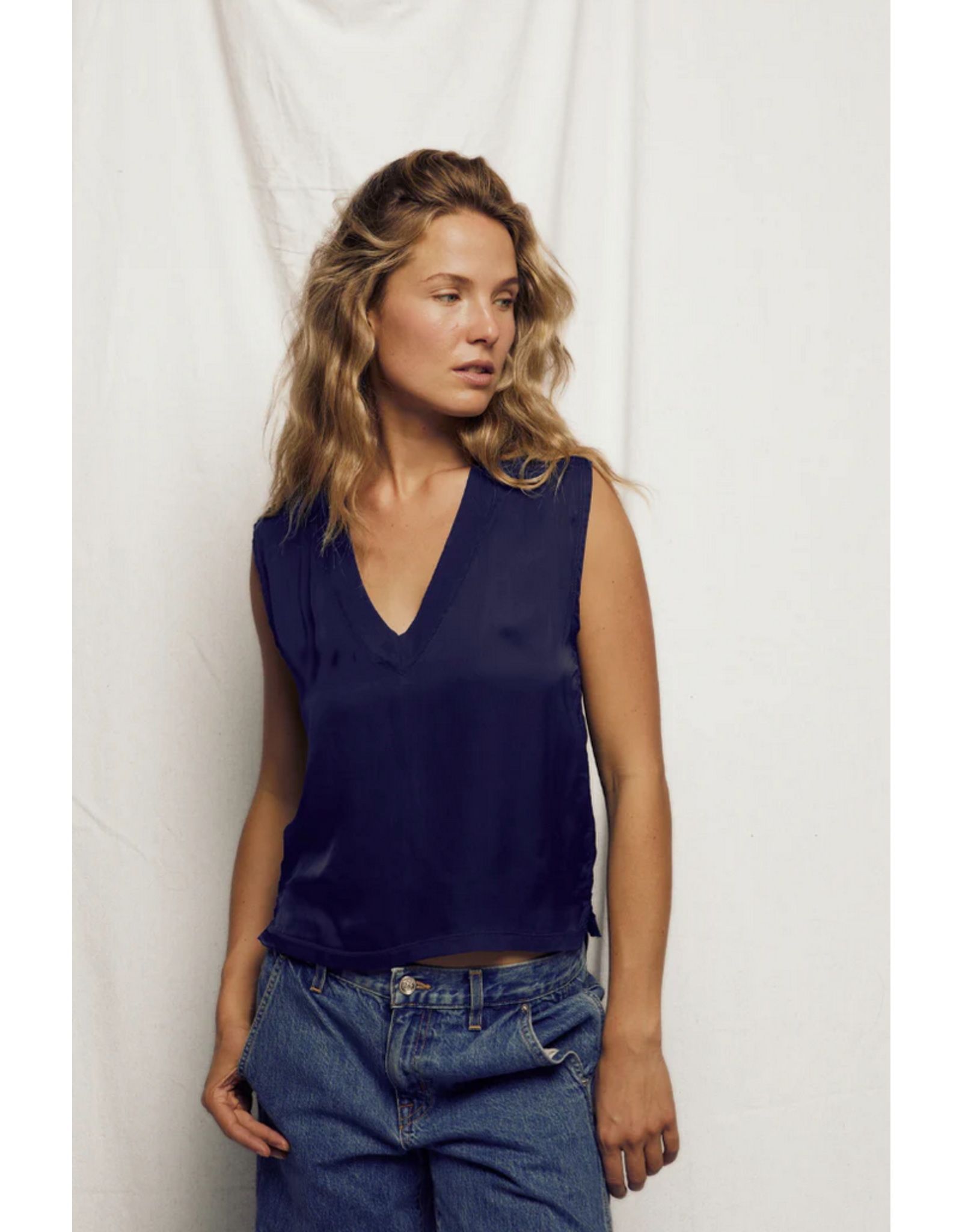 Perfect White Tee PERFECT WHITE TEE:: CELINA MUSCLE TEE