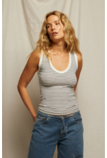 Perfect White Tee PERFECT WHITE TEE:: JORDAN STRIPE TANK