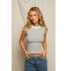 Perfect White Tee PERFECT WHITE TEE:: JUDE STRIPE TEE