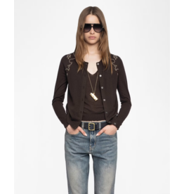 Zadig & Voltaire ZADIG & VOLTAIRE:: MISSYA CASHMERE CARDIGAN