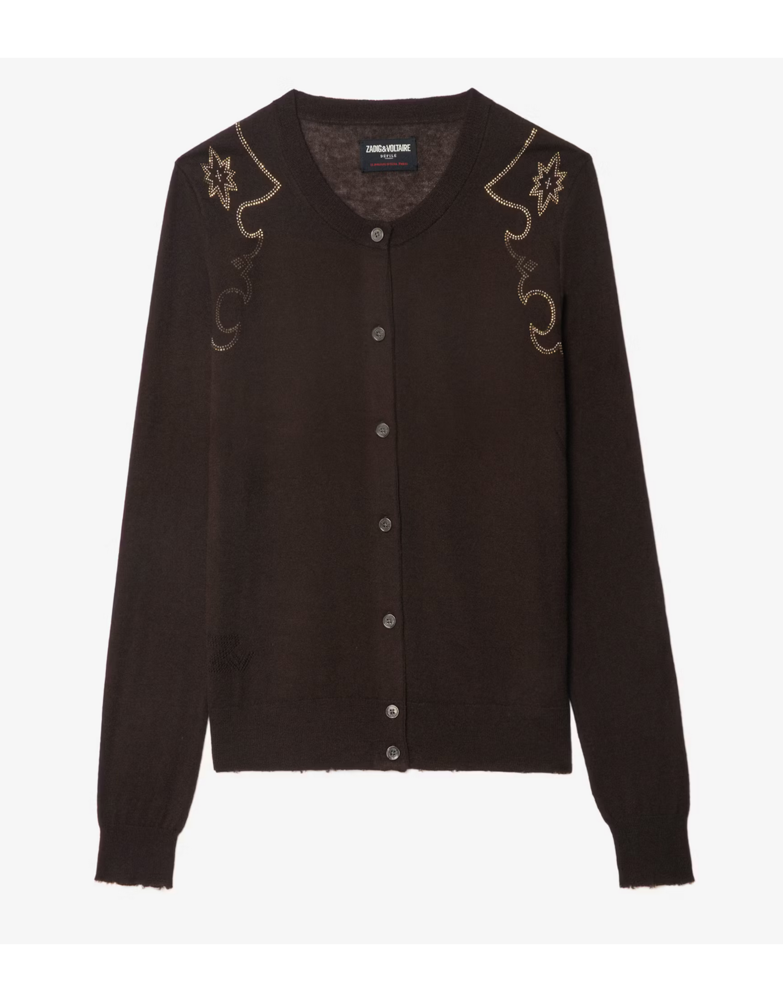 Zadig & Voltaire ZADIG & VOLTAIRE:: MISSYA CASHMERE CARDIGAN