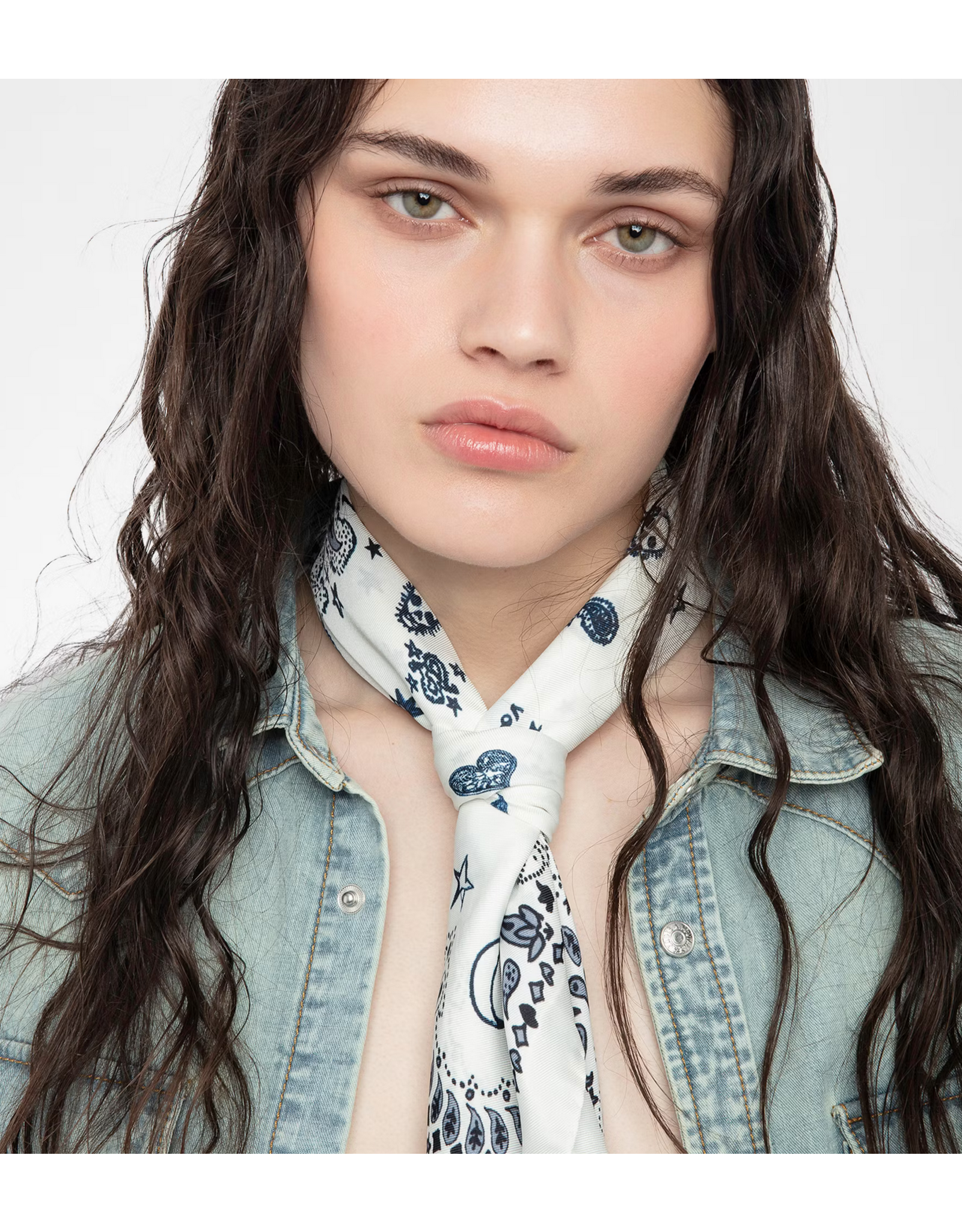 Zadig & Voltaire ZADIG & VOLTAIRE:: DEBBIE 65 SCARF