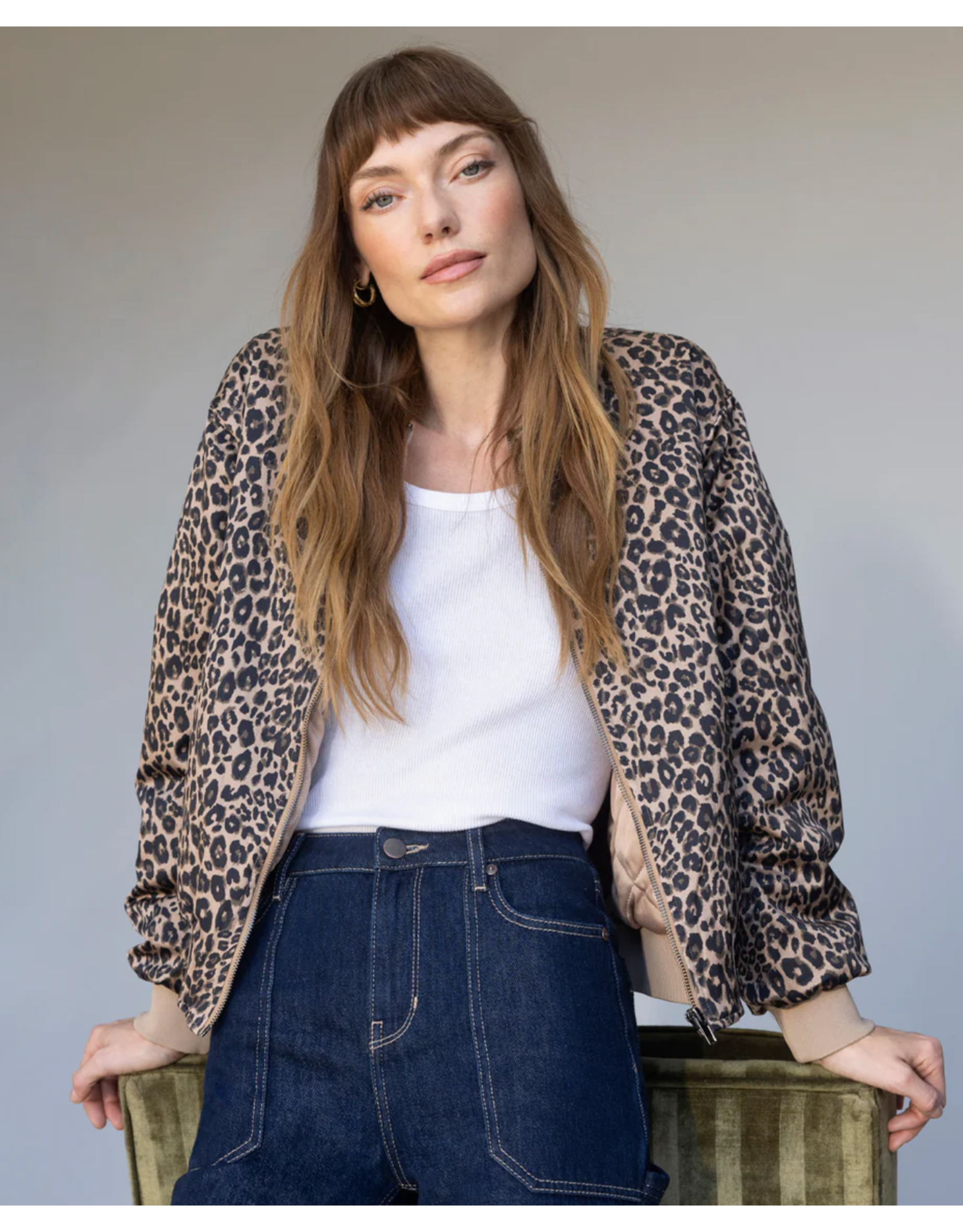 SANCTUARY:: MONROE SATEEN BOMBER