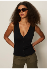 SANCTUARY:: KNITTED BUTTON FRONT TOP