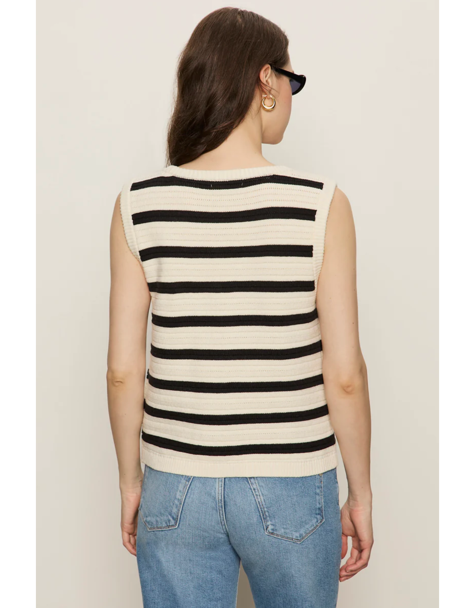 SANCTUARY:: TEXTURED SWEATER VEST