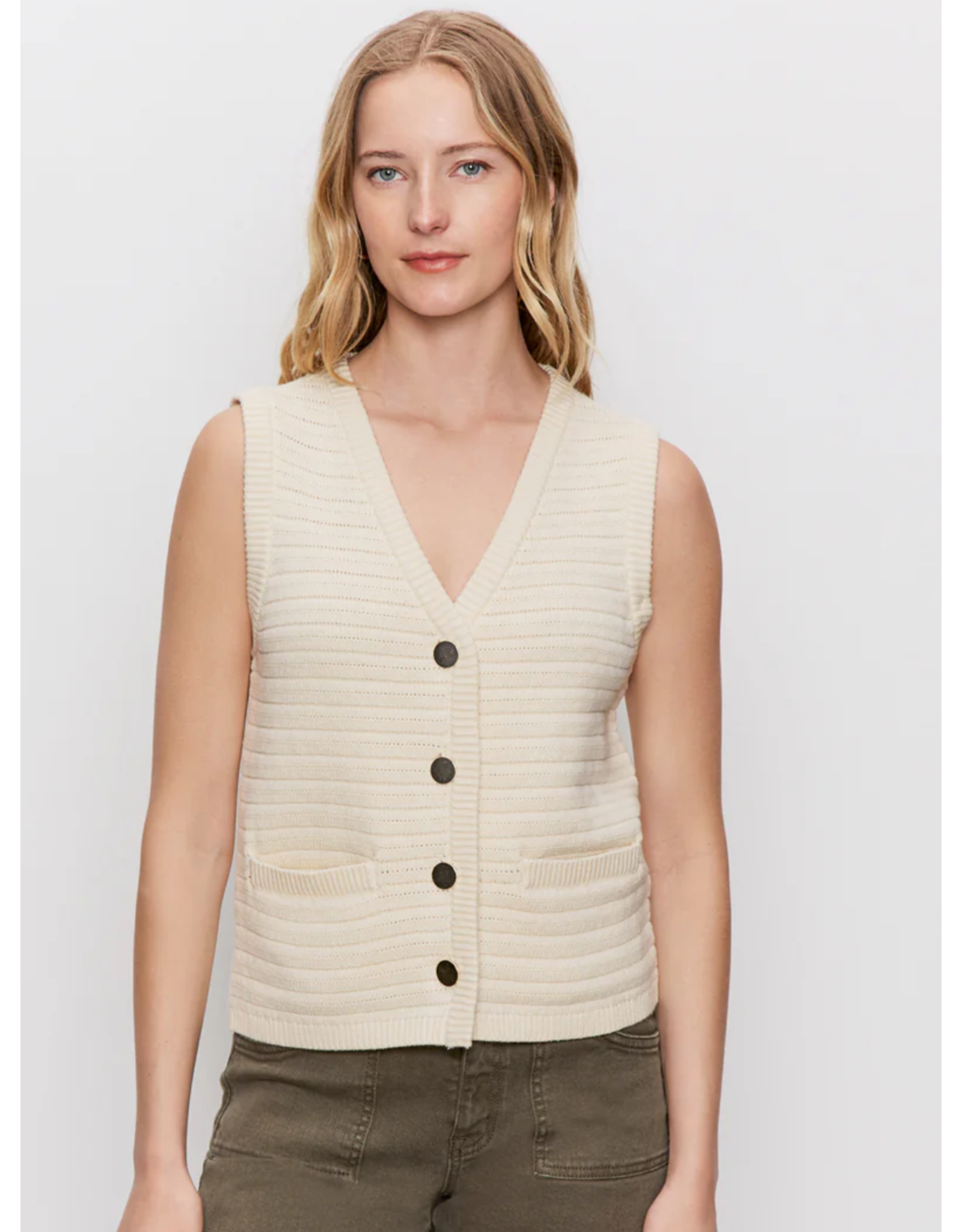 SANCTUARY:: TEXTURED SWEATER VEST