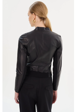 LAMARQUE LAMARQUE:: CHAPIN REVERSIBLE LEATHER BOMBER LAMARQUE LAMARQUE:: CHAPIN REVERSIBLE LEATHER BOMBER