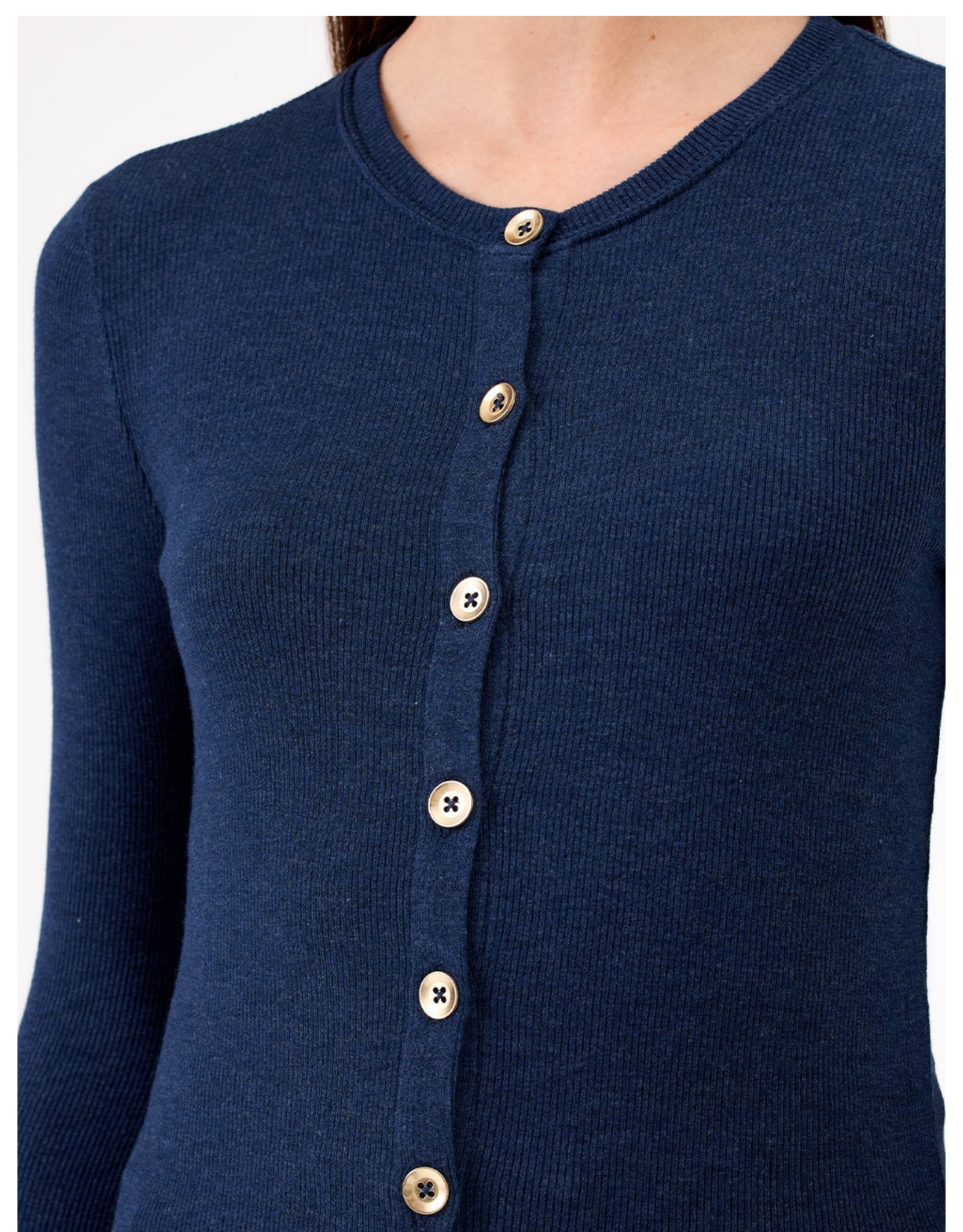 GOLDIE GOLDIE:: MARINA RIBBED CARDIGAN