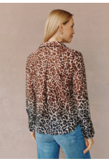 BELLA DAHL BELLA DAHL:: FLOWY WIDE COLLAR BUTTON DOWN