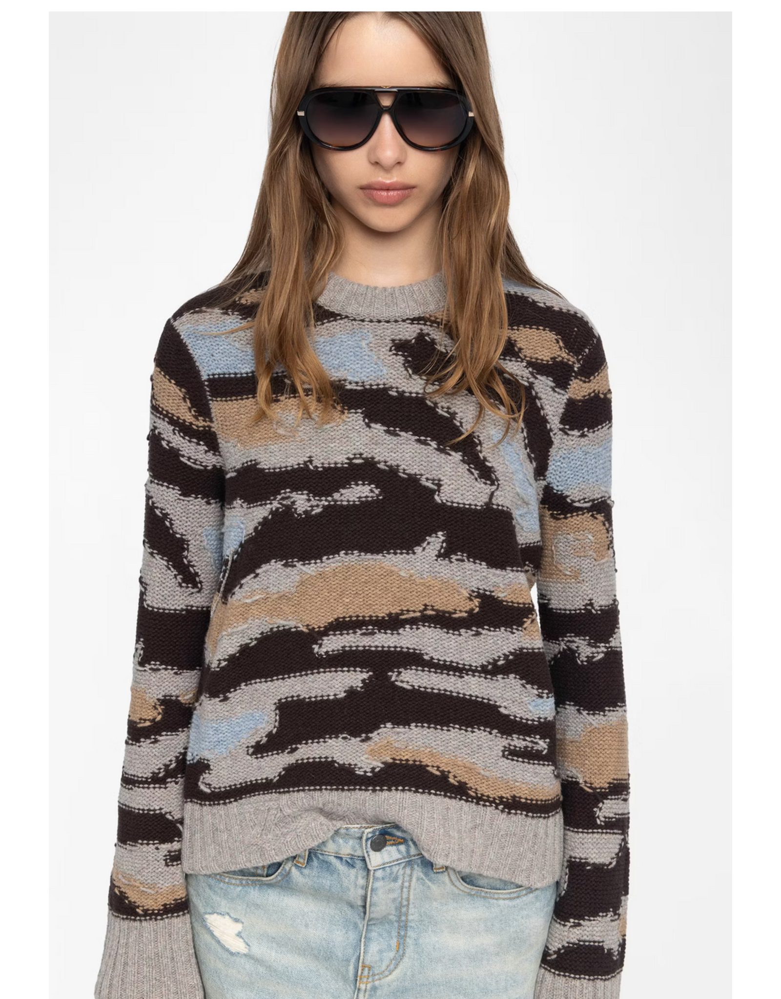Zadig & Voltaire ZADIG & VOLTAIRE:: MALTY WOOL SWEATER
