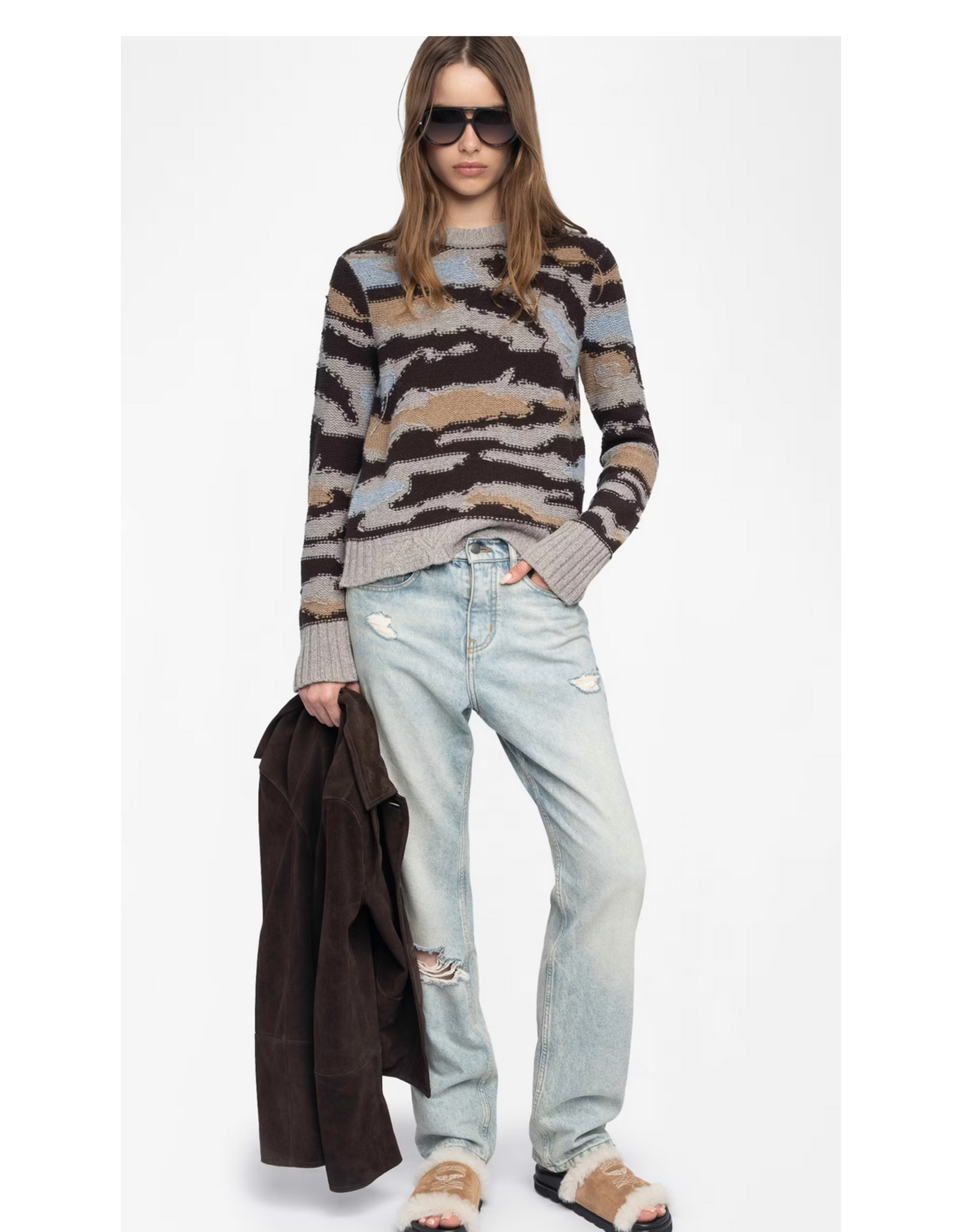 Zadig & Voltaire ZADIG & VOLTAIRE:: MALTY WOOL SWEATER