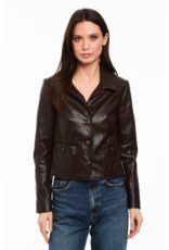 DREW DREW:: ODETTE VEGAN LEATHER JACKET