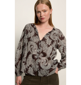 SANCTUARY:: PAISLEY BLOUSON BLOUSE