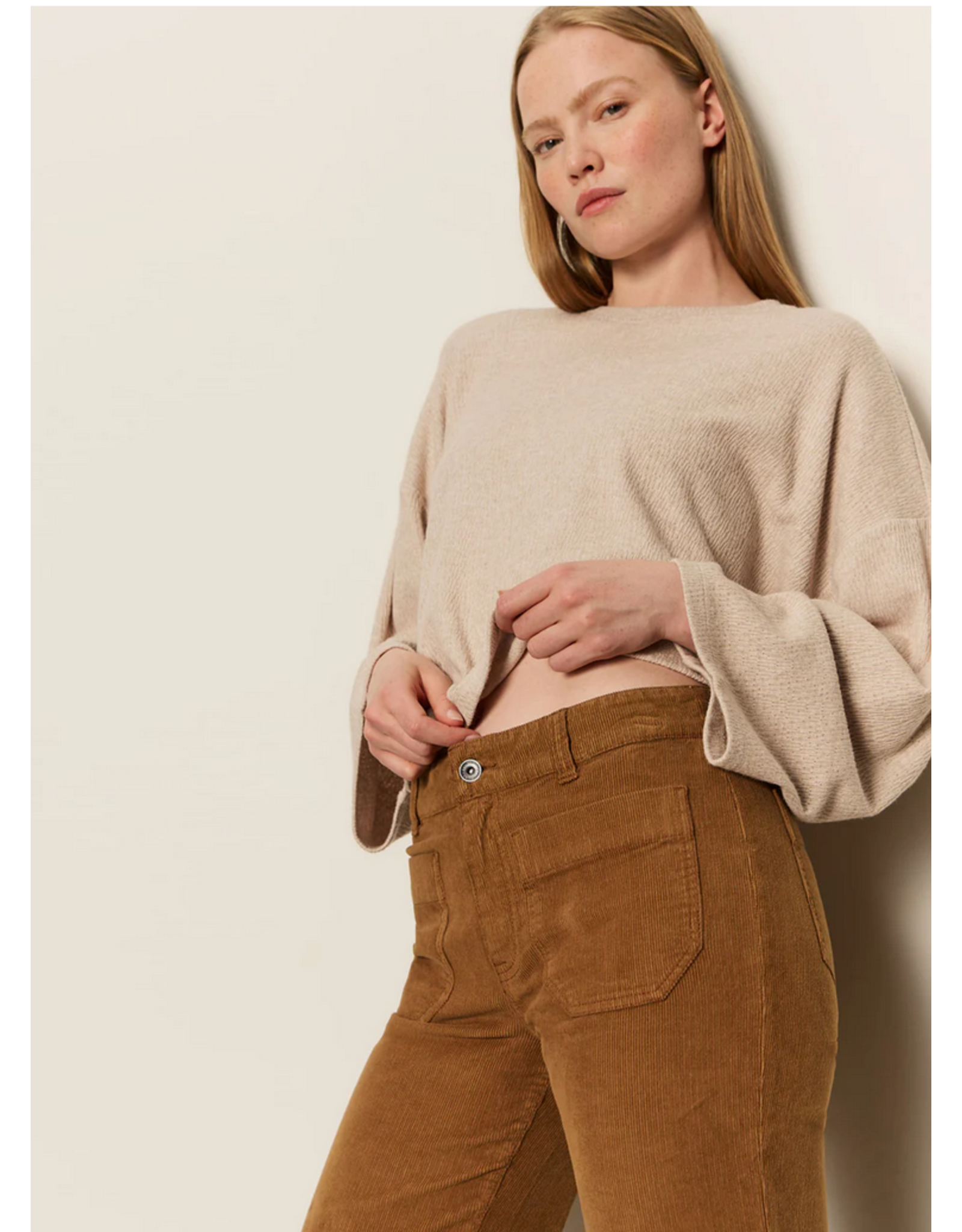 SANCTUARY:: CORDUROY MARINE PANT