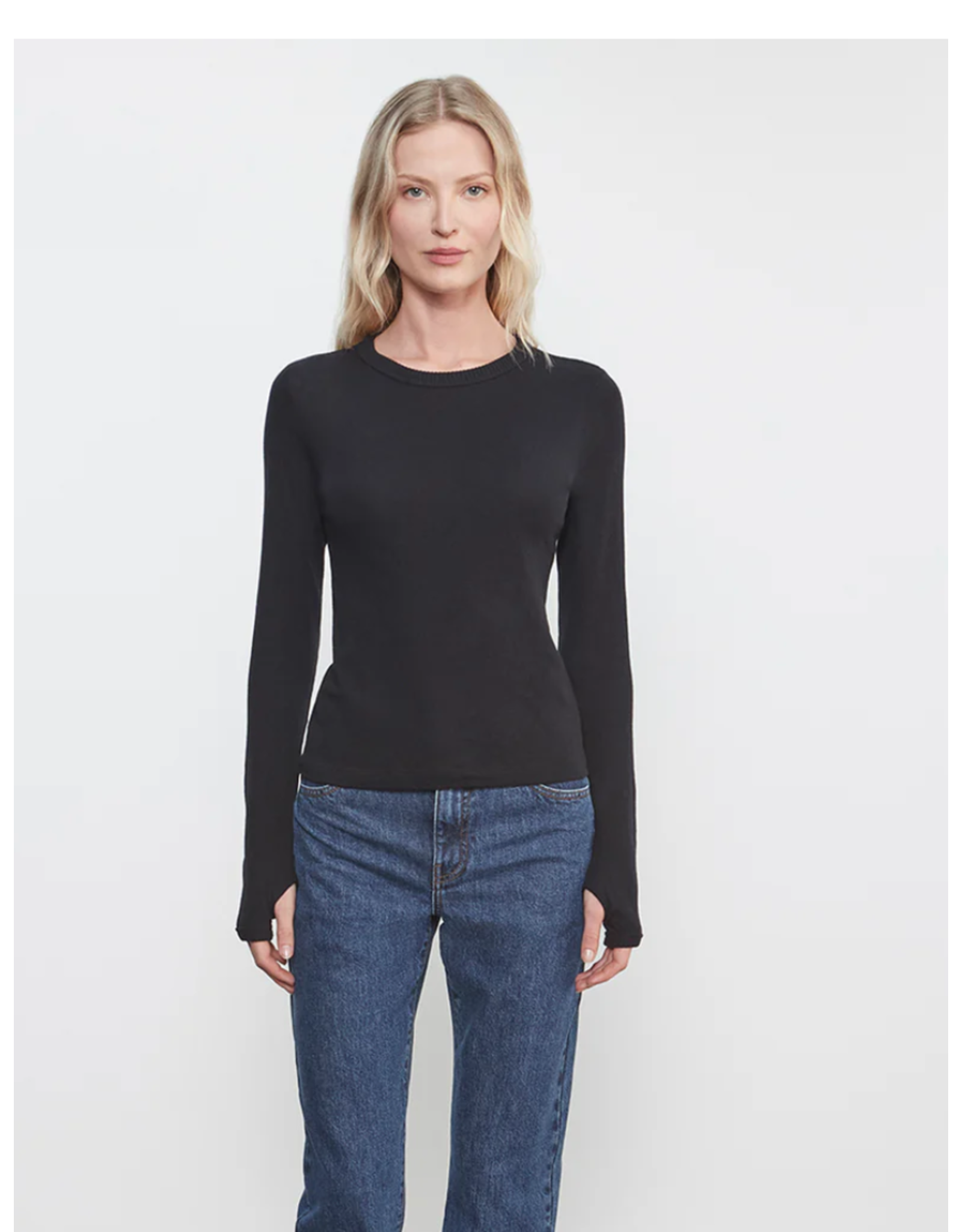 ENZA COSTA ENZA COSTA:: CASHMERE NEW CLASSIC L/S CREW
