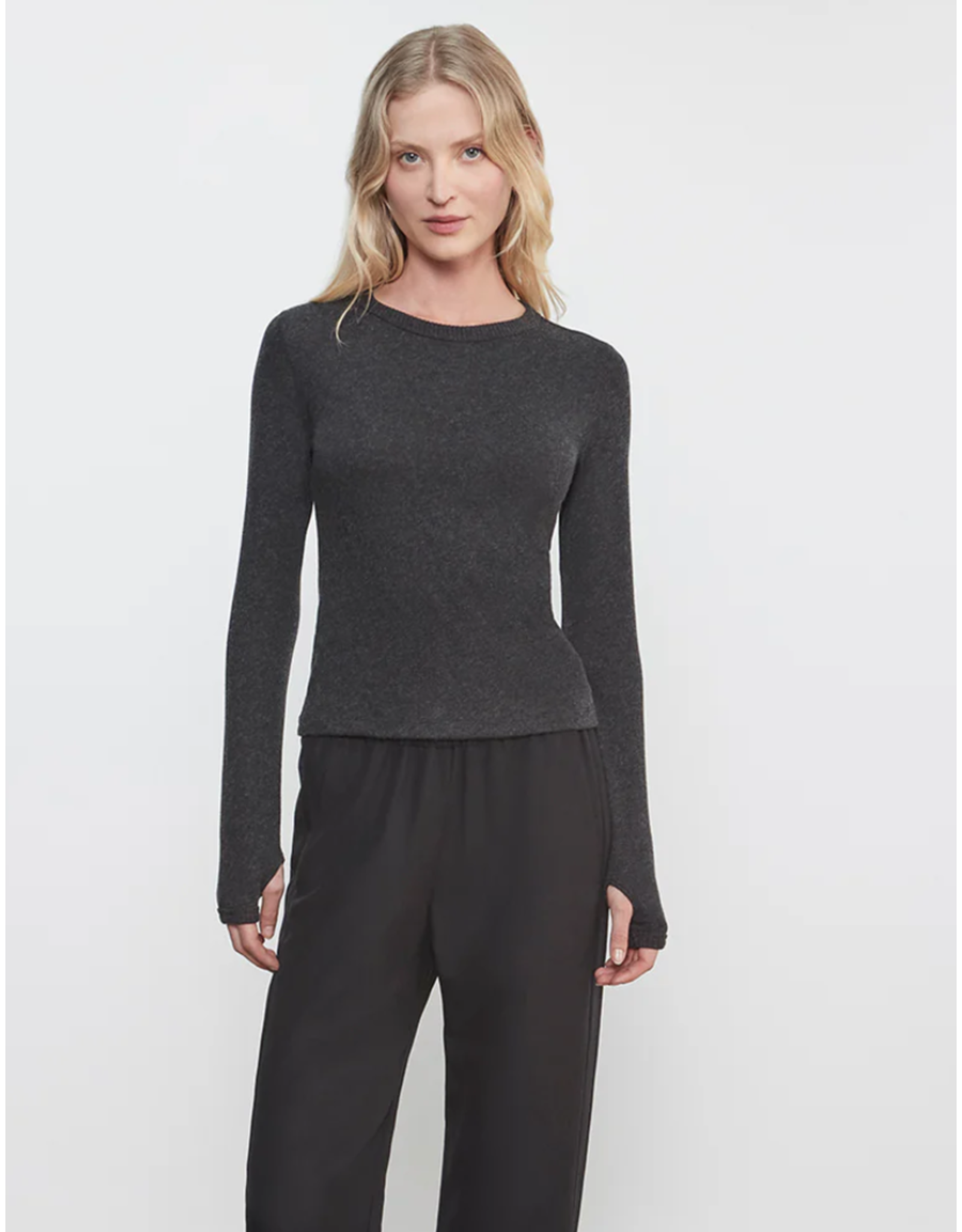 ENZA COSTA ENZA COSTA:: CASHMERE NEW CLASSIC L/S CREW