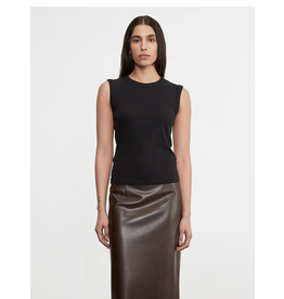 ENZA COSTA ENZA COSTA:: CASHMERE NEW CLASSIC SLEEVELESS CREW