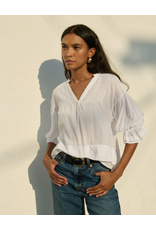 NATION LTD NATION:: SCARLET PINTUCK TOP