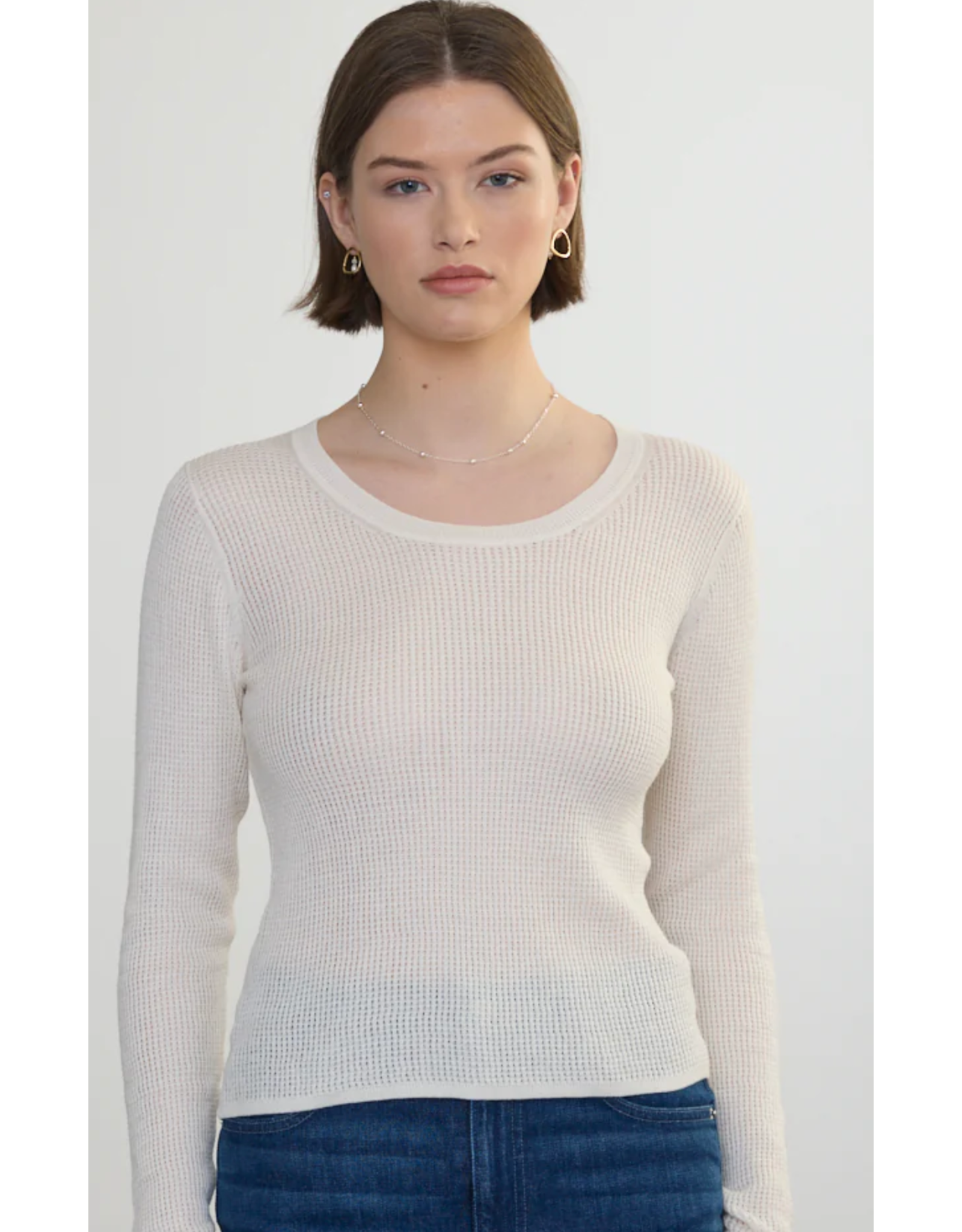 Margaret O'Leary MARGARET O'LEARY:: SCOOP NECK PULLOVER