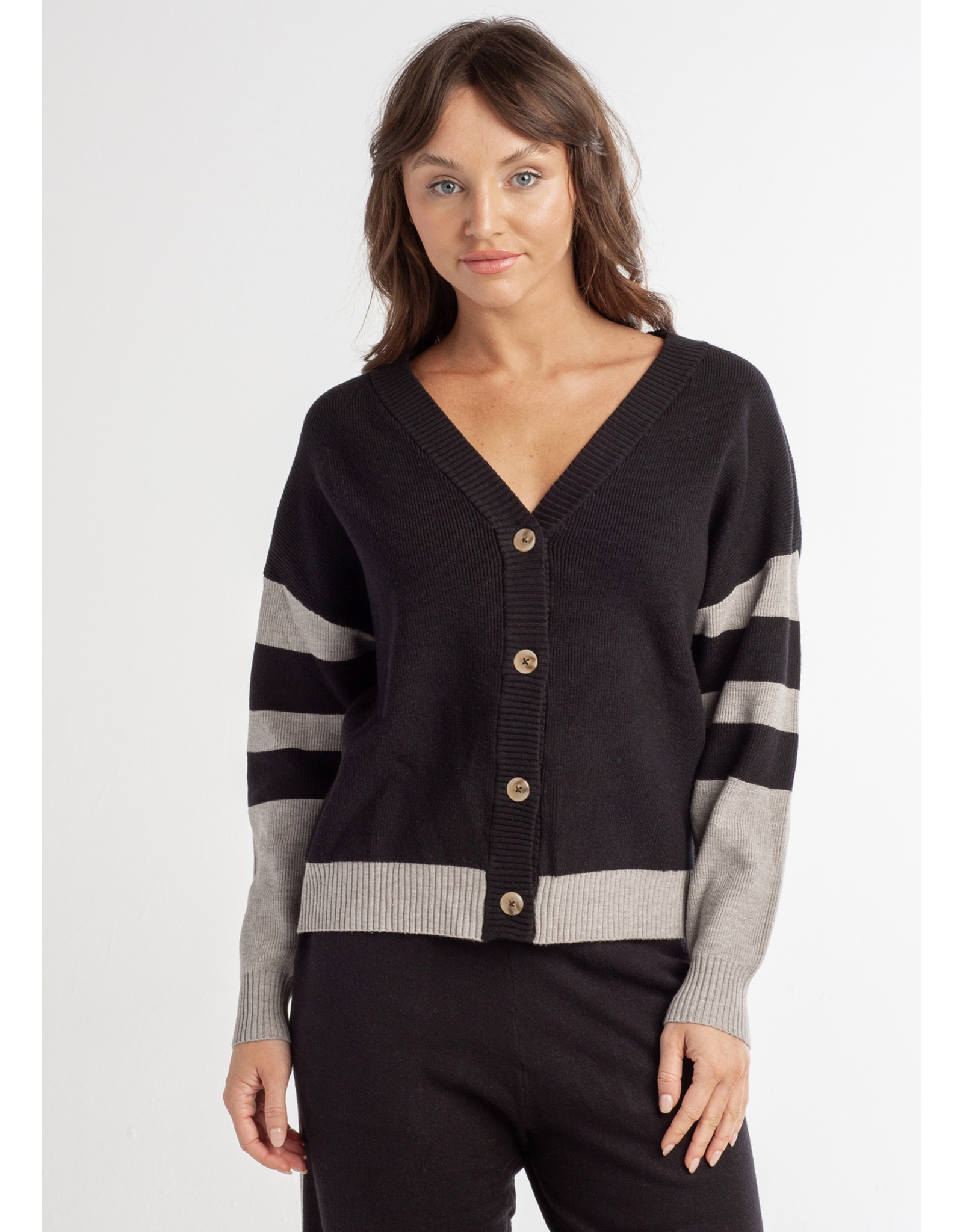 Red Haute RED HAUTE:: STRIPE CARDI