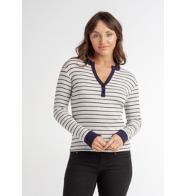 Red Haute RED HAUTE:: STRIPE HENLEY