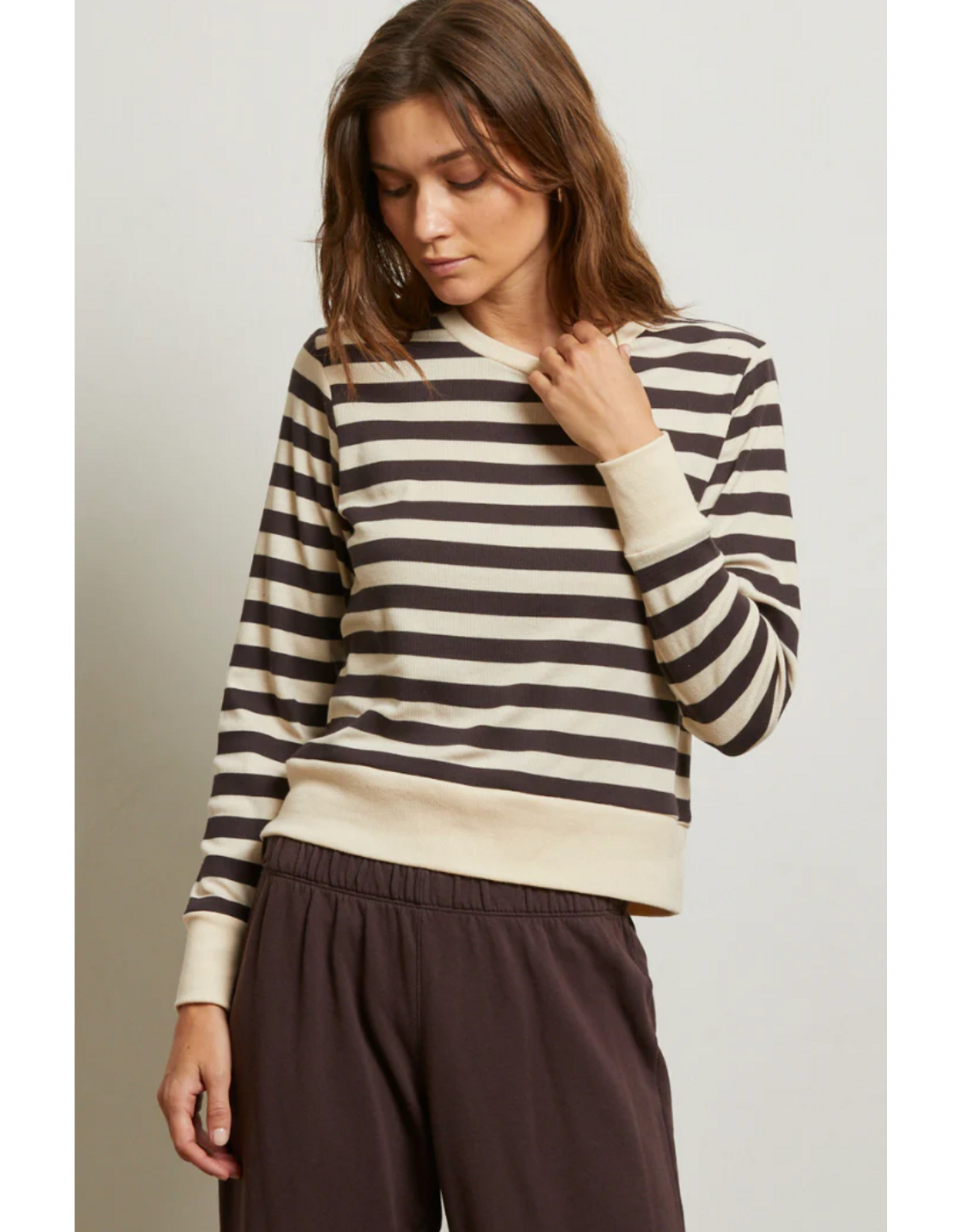 Perfect White Tee PERFECT WHITE TEE:: STEF STRIPE