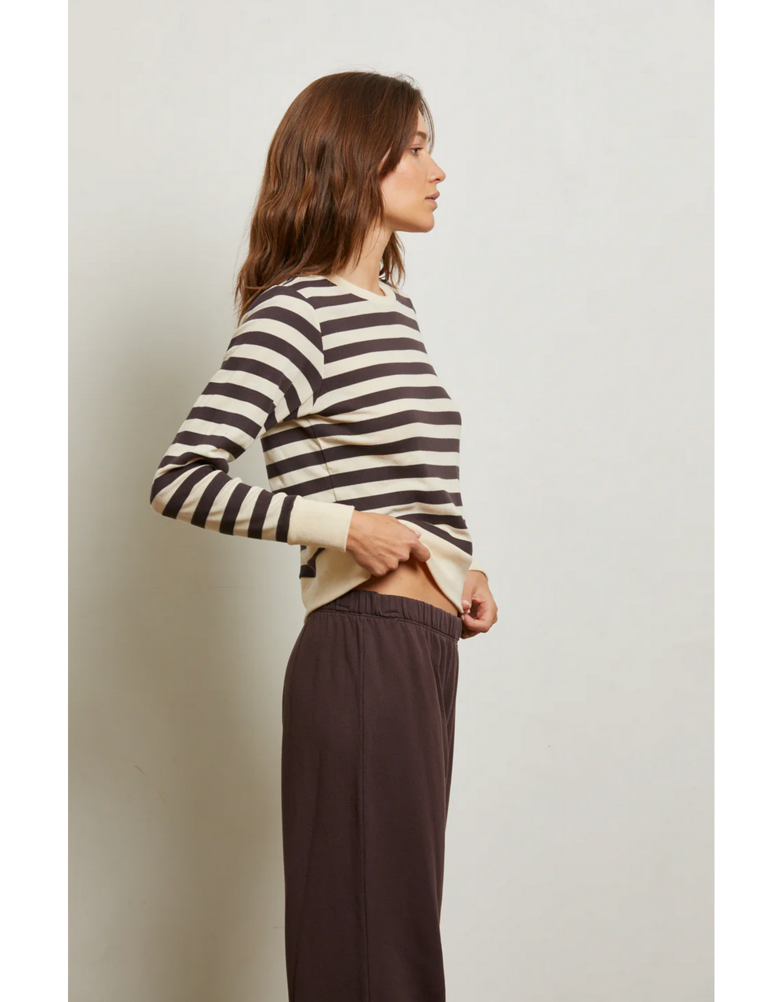 Perfect White Tee PERFECT WHITE TEE:: STEF STRIPE
